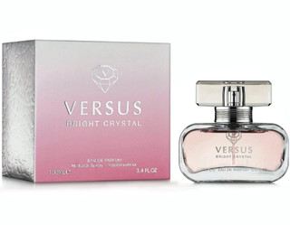 عطر ادکلن زنانه ورساچه برایت کریستال صورتی فراگرنس ورد اورجینال ورسوس برایت کریستال (Fragrance World Versace Bright Crystal)